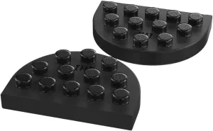 Original Foot Pucks, 1 Pair Protective Sliding Sparking Gear with 24 Round Flint Rods for Sliders, Longboards, and Skateboard