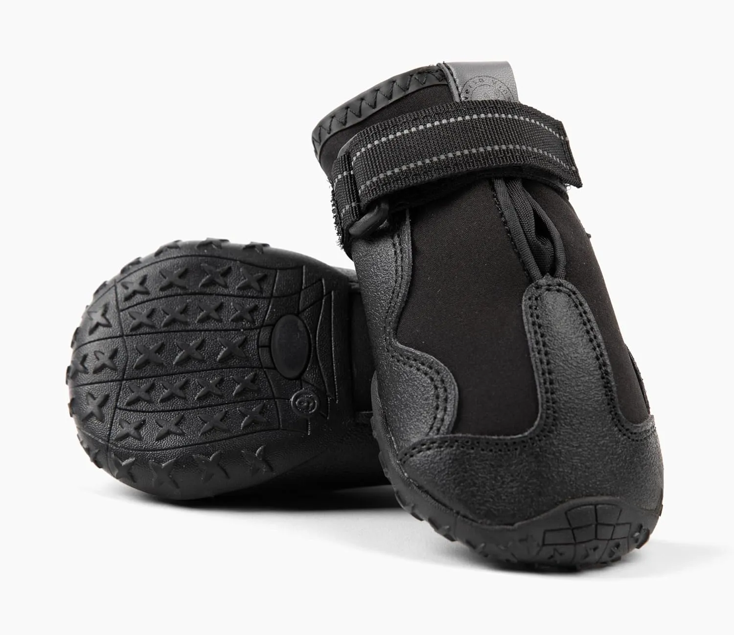 Premium Dog Shoes for Hiking, Rain, Mud, and Hot Concrete - Protective Dog Boots and Booties for Large and Medium Size Dogs - Durable Outdoor Dog Shoes (Size 5 (2.25-2.5" paw Width) Medium)