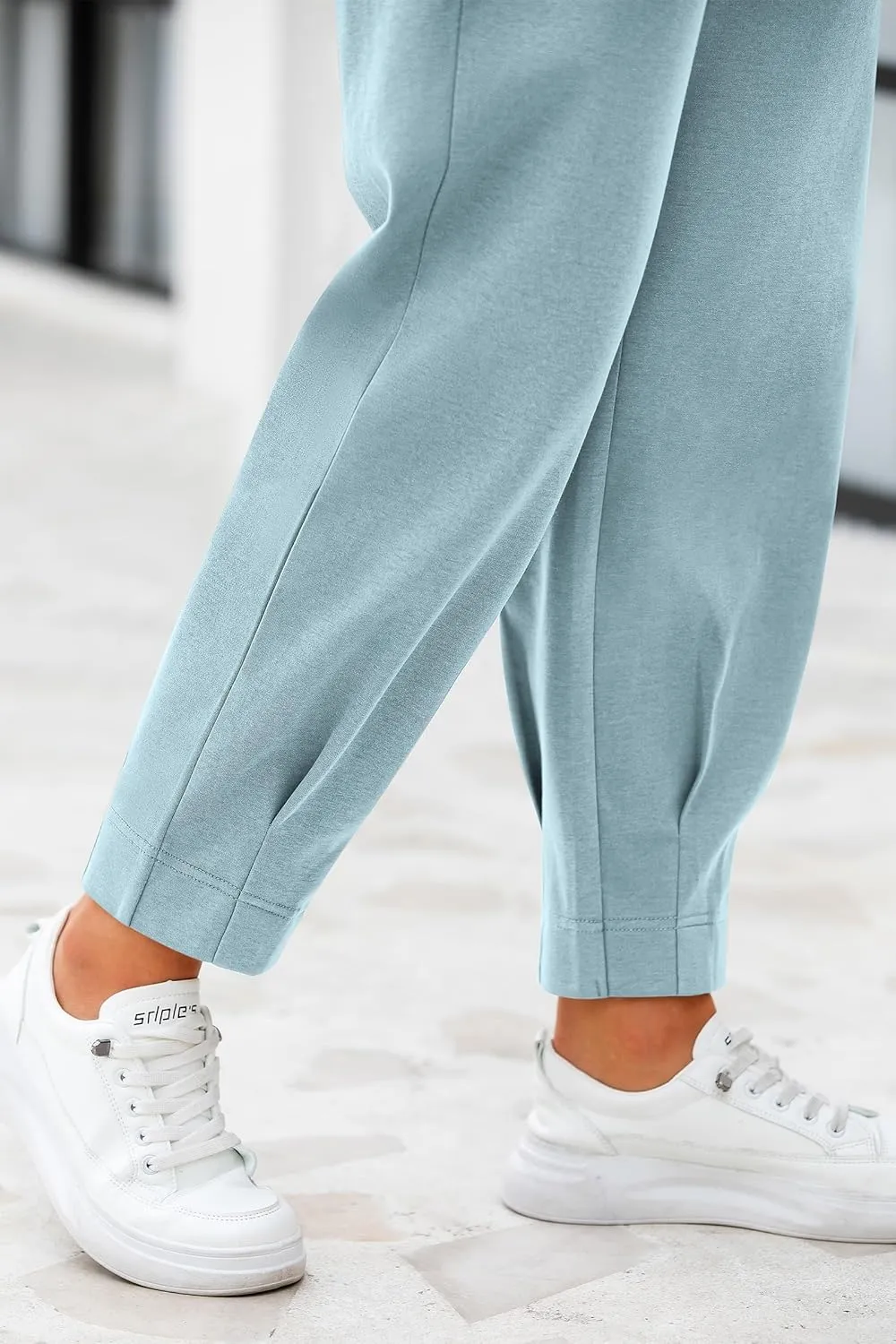 PRETTYGARDEN Women's High Waisted Pants Dressy Casual Ankle Length Work Office Trouser Slacks with Pockets