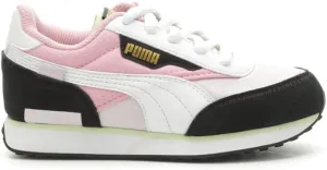 PUMA Kids Girls Future Rider Bouquet Lace Up Sneakers Shoes Casual - Black, Pink, White - Size 2.5 M, 38820601