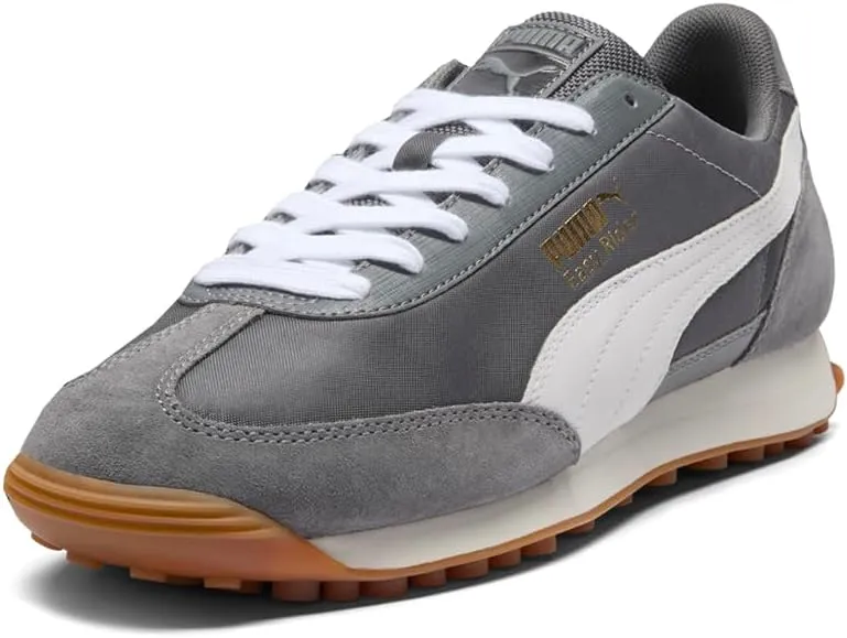 PUMA Mens Easy Rider Dub Lace Up Sneakers Shoes Casual - Grey