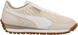 PUMA Womens Easy Rider Knit Lace Up Sneakers Shoes Casual - Beige, Off White - Size 9 M