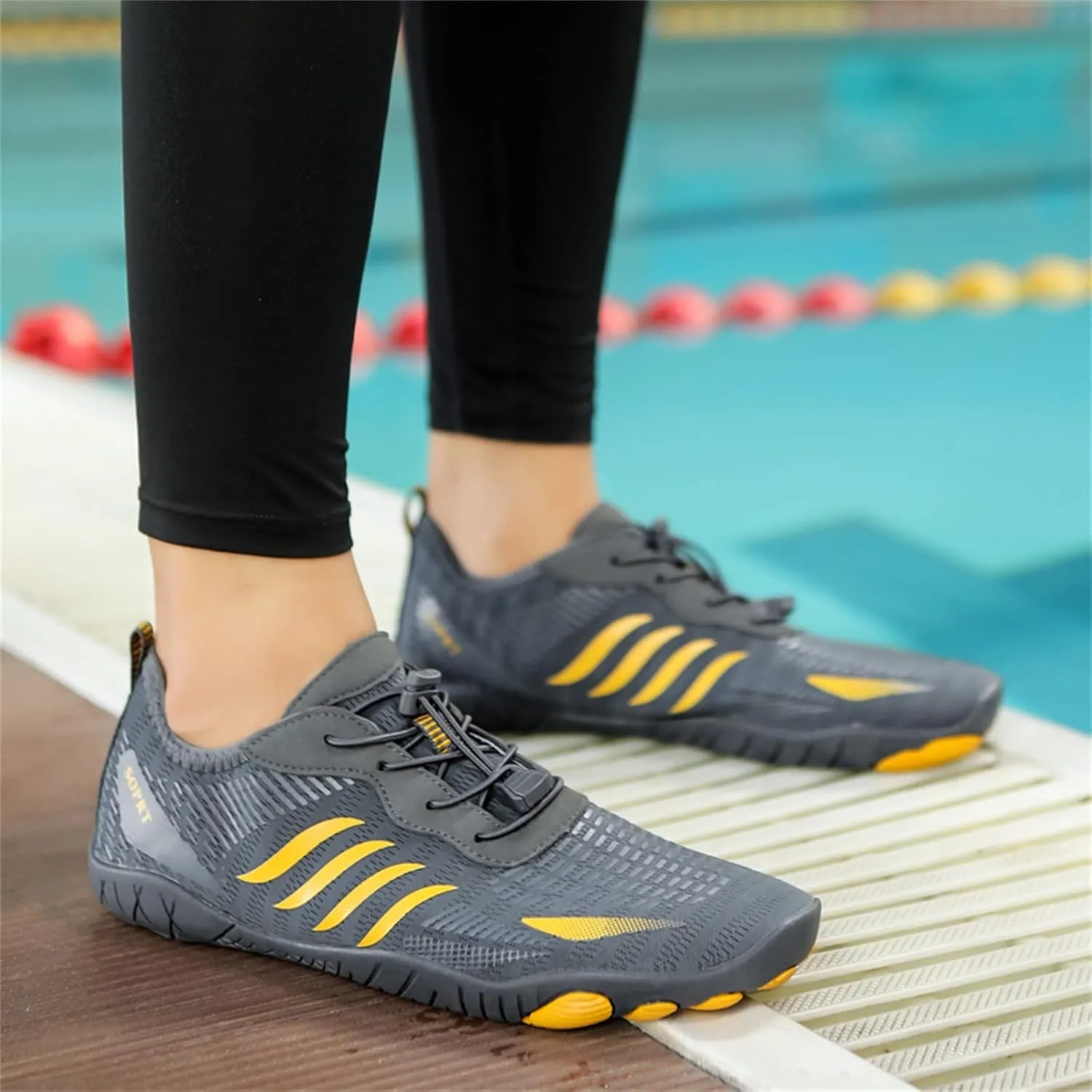 Quick Dry Aqua Shoes for Water Sports Men Women Barefoot Swim Beach Pool Surf Hiking Kayaking Diving Yoga Lightweight Design