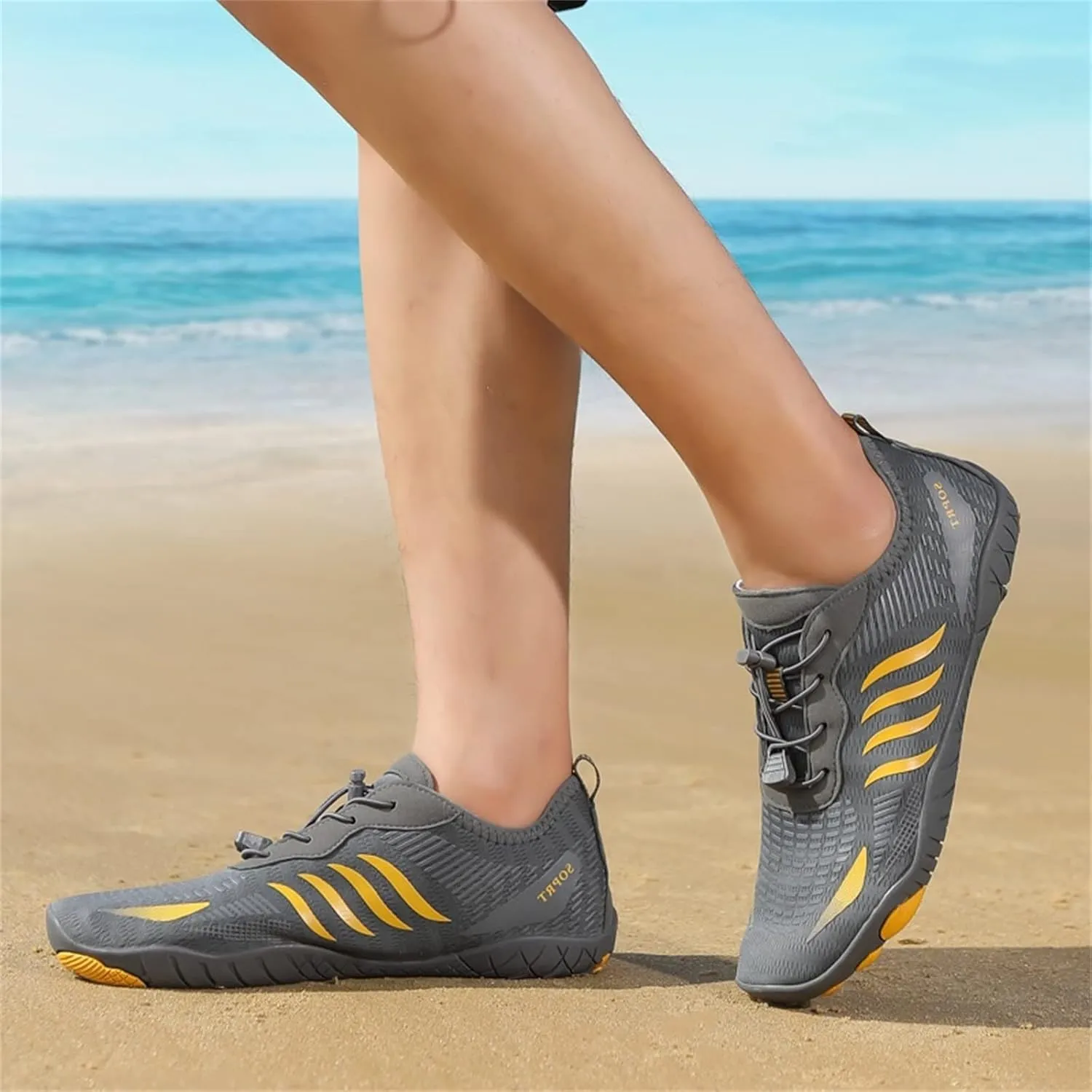 Quick Dry Aqua Shoes for Water Sports Men Women Barefoot Swim Beach Pool Surf Hiking Kayaking Diving Yoga Lightweight Design
