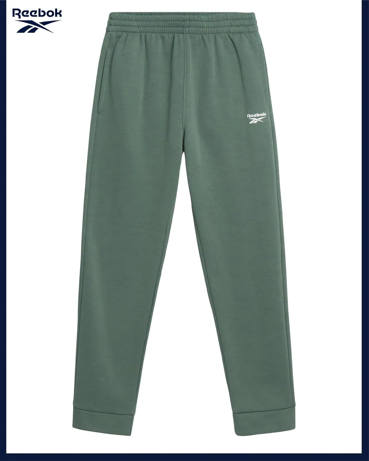 Reebok Boys' Tracksuit - 2 Piece Fleece Pullover Hoodie and Athletic Jogger Sweatpants for Boys (Sizes: 8-14)
