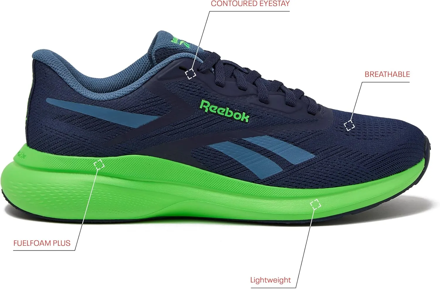 Reebok Men's Energen 4 Running Shoes, Lightweight Athletic Sneakers Size 6.5 to 14