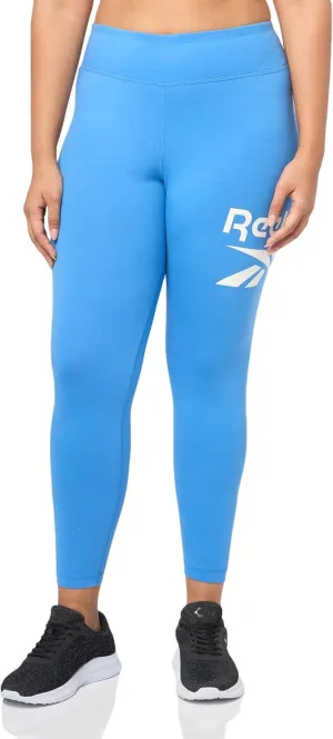 Reebok Women's Identity Big Logo Cotton Legging (Plus Size)