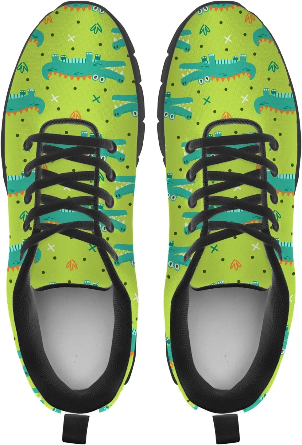 Running Shoes for Women Men Walking Sneakers Funny Crocodiles Shoes Gifts for Men Women