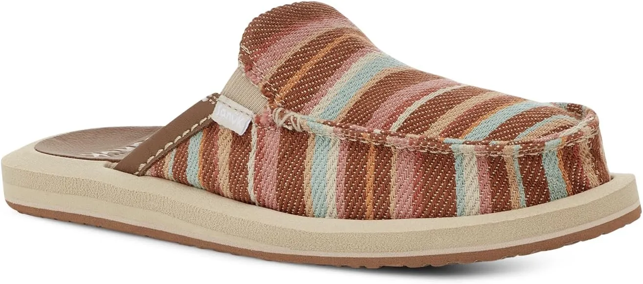 Sanuk Womens You Got My Back ST Blanket | Womens Shoes | Slip On Shoes for Women | Women's Slip-on Loafers | Memory Foam Footbed