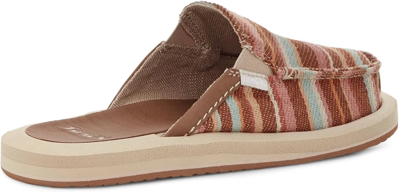 Sanuk Womens You Got My Back ST Blanket | Womens Shoes | Slip On Shoes for Women | Women's Slip-on Loafers | Memory Foam Footbed