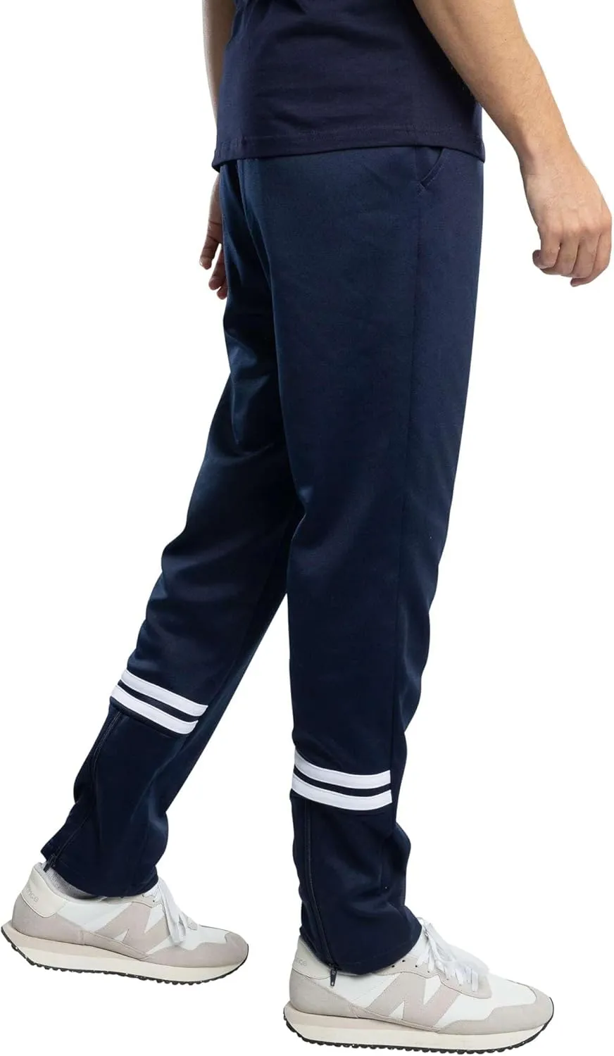 Sergio Tacchini Men's Orion Track Joggers, Maritime Blue/White