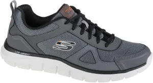 Skechers Track Mens Sneakers Charcoal/Black 9.5