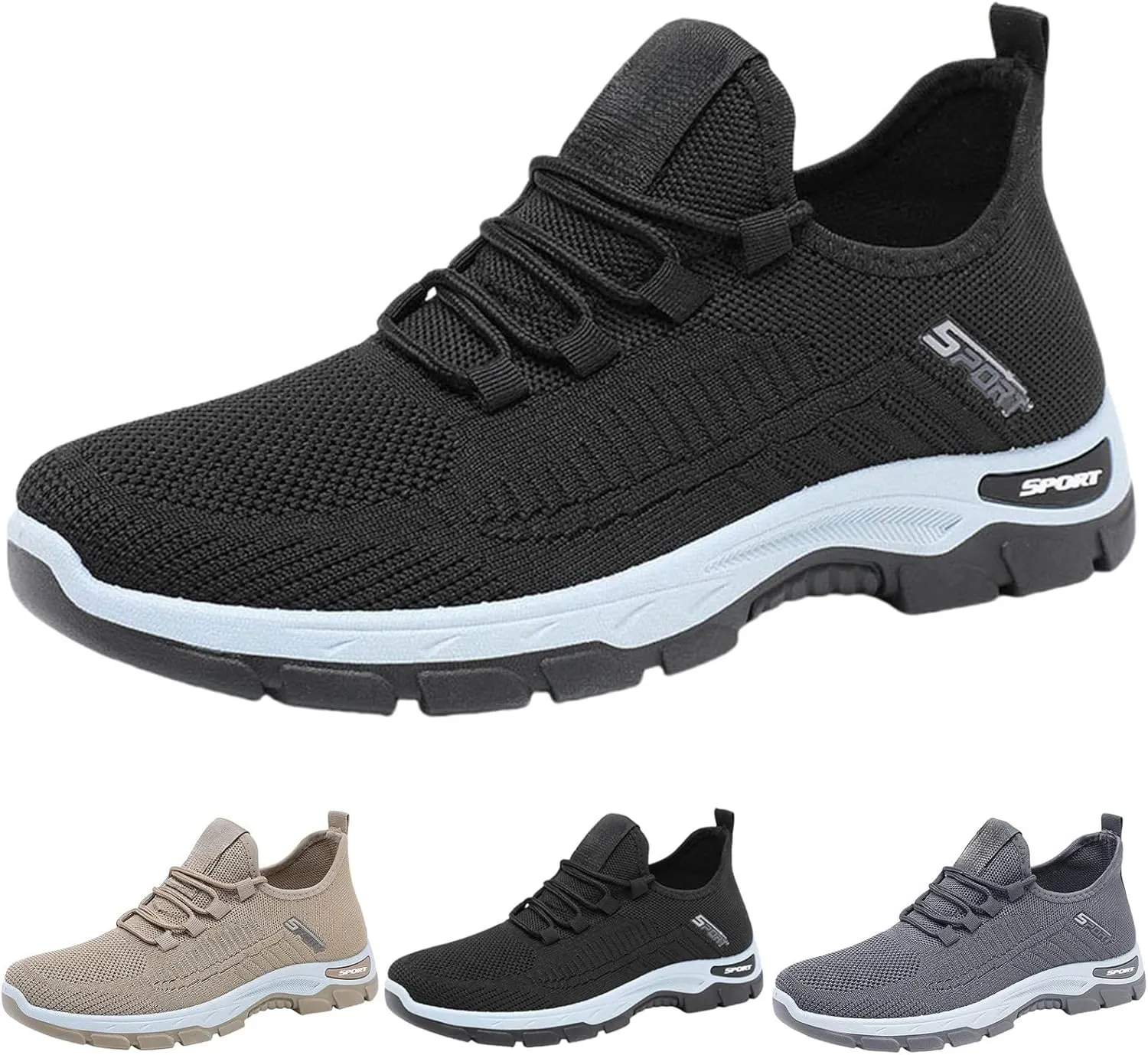 Slip on Sneakers for Women Chunky Fashion Sneakers Platform Lace-Up Comfortable Sneakers Casual Walking Shoes