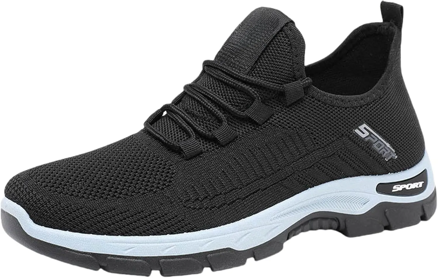 Slip on Sneakers for Women Chunky Fashion Sneakers Platform Lace-Up Comfortable Sneakers Casual Walking Shoes