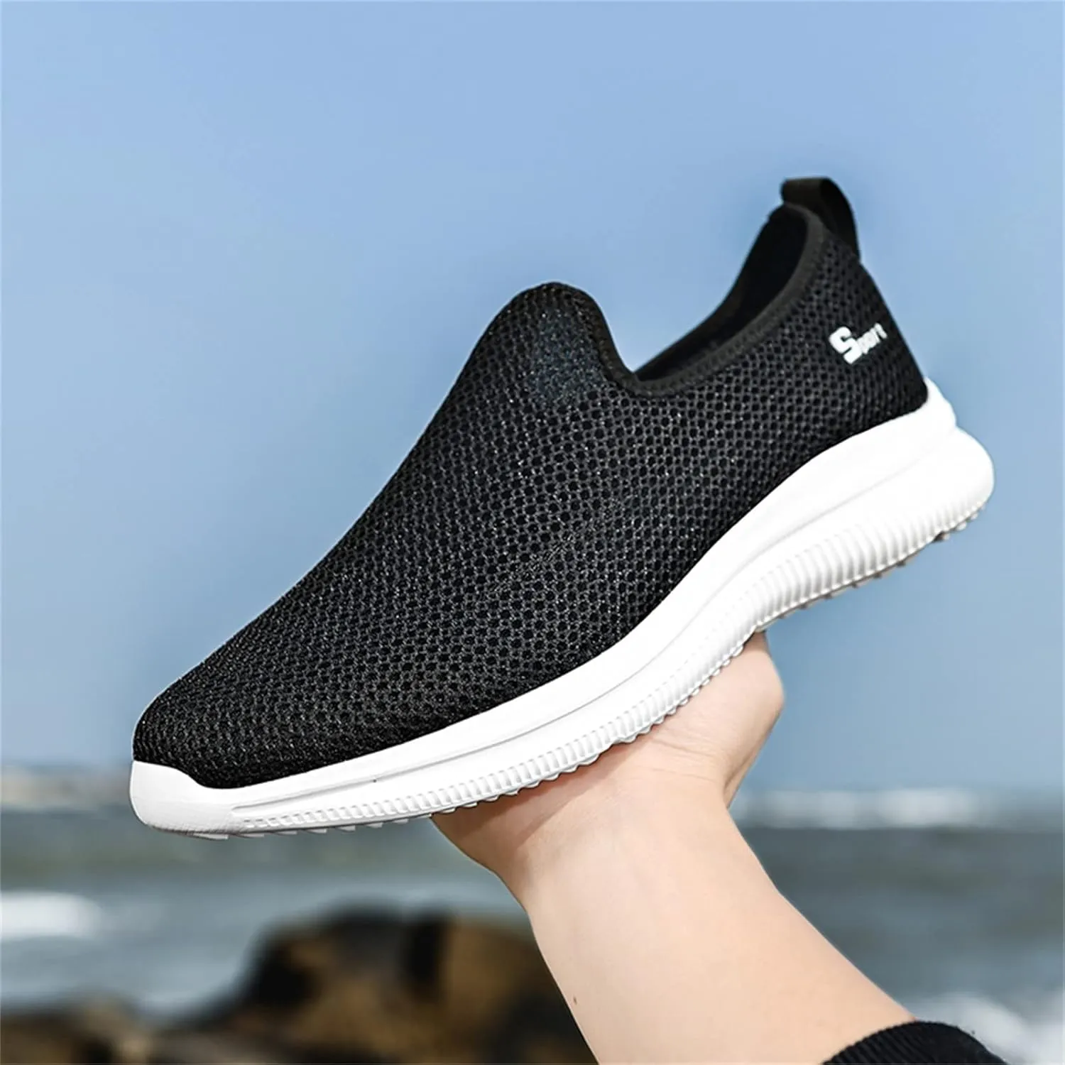 Sneakers for Women Running Shoes Slip On Casual Mens Running Shoes Boots Casual Dress Shoes Men's Fashion Sneakers Waterproof Tennis Shoe Loafers Dress Shoe