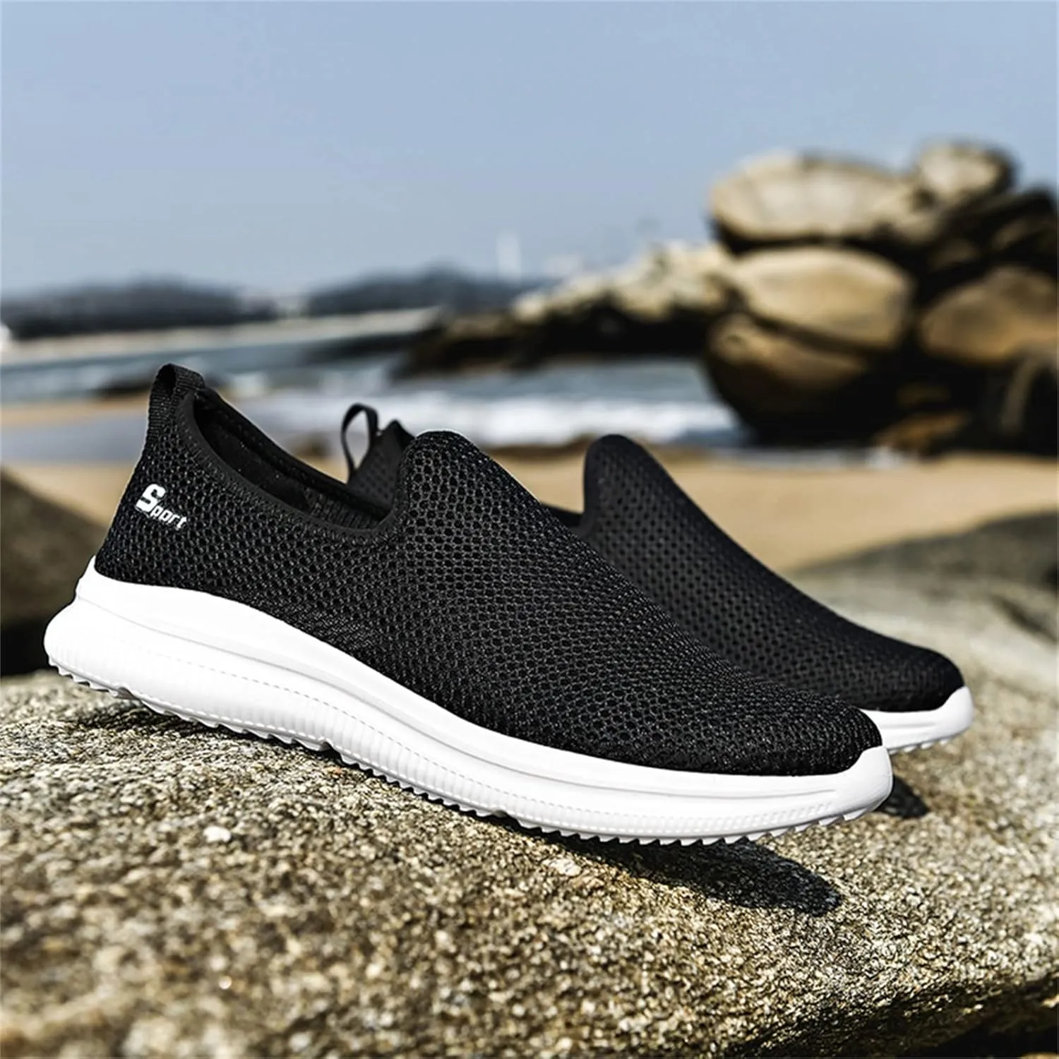 Sneakers for Women Running Shoes Slip On Casual Mens Running Shoes Boots Casual Dress Shoes Men's Fashion Sneakers Waterproof Tennis Shoe Loafers Dress Shoe