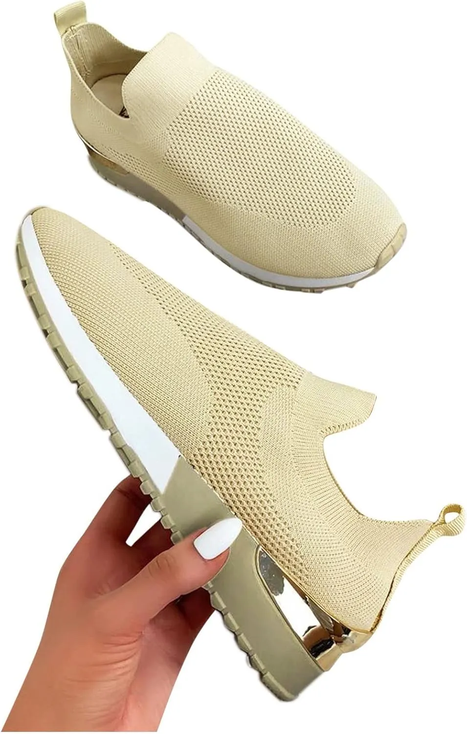 Sneakers for Women Running Shoes Slip On Casual Slip On Shoes Women Lether Casual Dress Shoes Fashion Sneakers Platform Tennis Shoe Loafers Dress Shoe