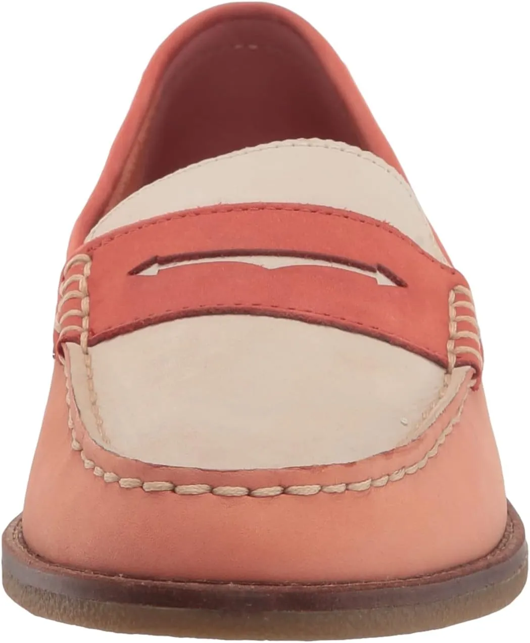 Sperry Womens Seaport Penny Loafers Flats Casual - Gold
