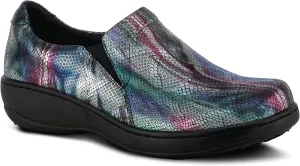 Spring Step Professional Winfrey-Aura Loafers for Women - Comfortable Slip-On Womens Shoes with Round Toe - Ladies Casual Printed Loafers
