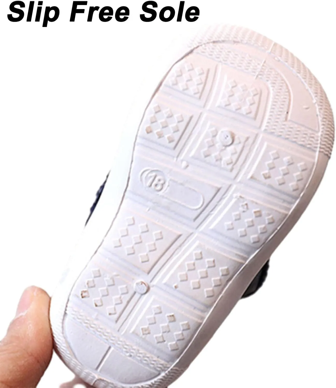 Squeak Shoes Toddler Girl Baby Boy Sneakers, Cute Comfort Anti-Slip Soft Sole First-Walking Squeaky Little Kid Trainers for First Walkers in Autumn Winter