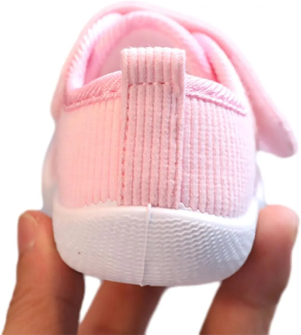 Squeak Shoes Toddler Girl Baby Boy Sneakers, Cute Comfort Anti-Slip Soft Sole First-Walking Squeaky Little Kid Trainers for First Walkers in Autumn Winter