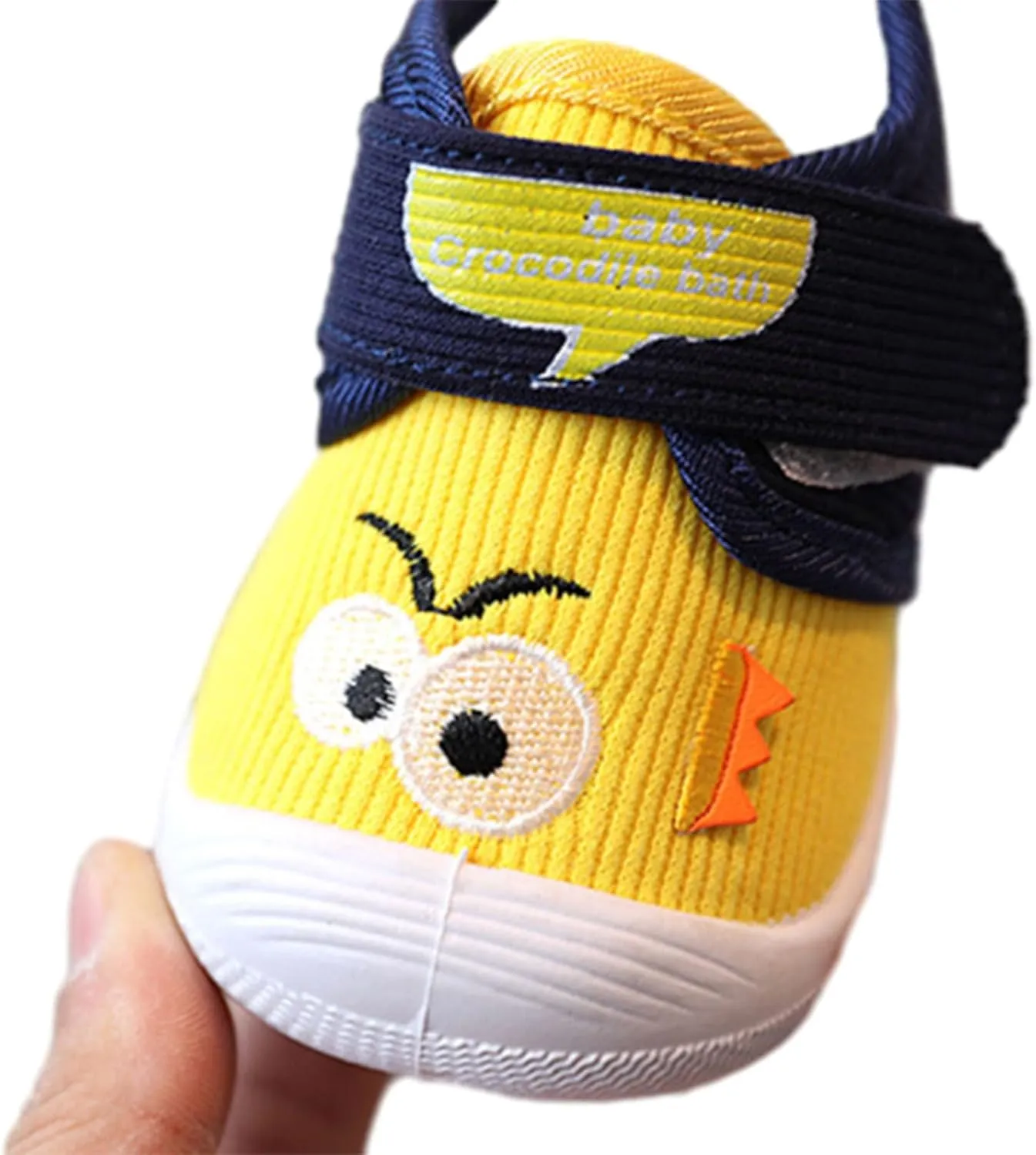 Squeak Shoes Toddler Girl Baby Boy Sneakers, Cute Comfort Anti-Slip Soft Sole First-Walking Squeaky Little Kid Trainers for First Walkers in Autumn Winter
