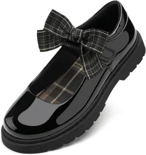 Stelle Girls School Mary Janes Uniform Shoes Flats Dress Shoes Chunky Loafers Oxfords (Little/Big Kids)