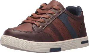 Steve Madden Boy's BTRAKK Sneaker, Brown, 5 M US Big Kid
