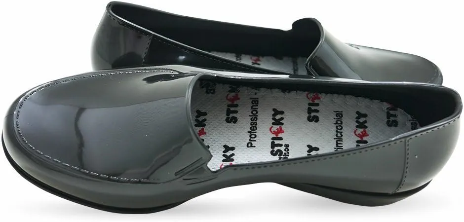 Sticky Waterproof Uniform Dress Shoes for Women - Comfortable Non-Slip Work Shoes - Thermoplastic ClassicPro Loafers