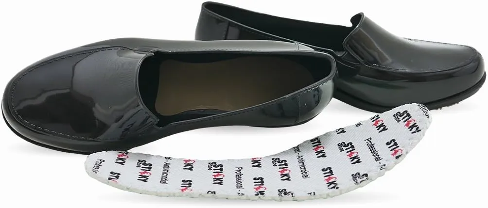 Sticky Waterproof Uniform Dress Shoes for Women - Comfortable Non-Slip Work Shoes - Thermoplastic ClassicPro Loafers