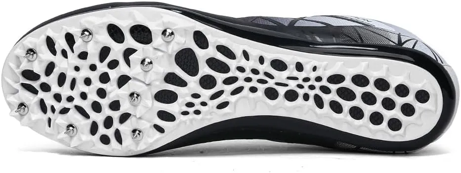 THESTRON Professional Spikes Track & Field Shoes for Men Women Kids Breathable Racing Jumping Sprint Running Sneakers