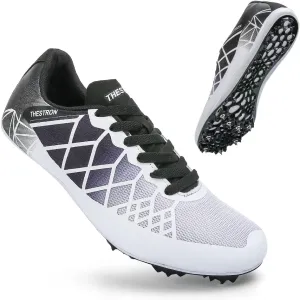 THESTRON Professional Spikes Track & Field Shoes for Men Women Kids Breathable Racing Jumping Sprint Running Sneakers