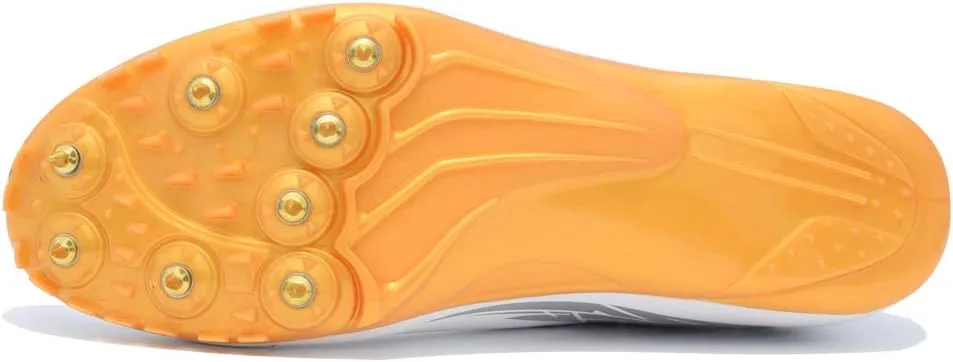 THESTRON Track Shoes Spikes Mens Womens Distance Running Sneakers Athletic Sprinting Track and Field Racing Shoes with Spikes Boys Girls …