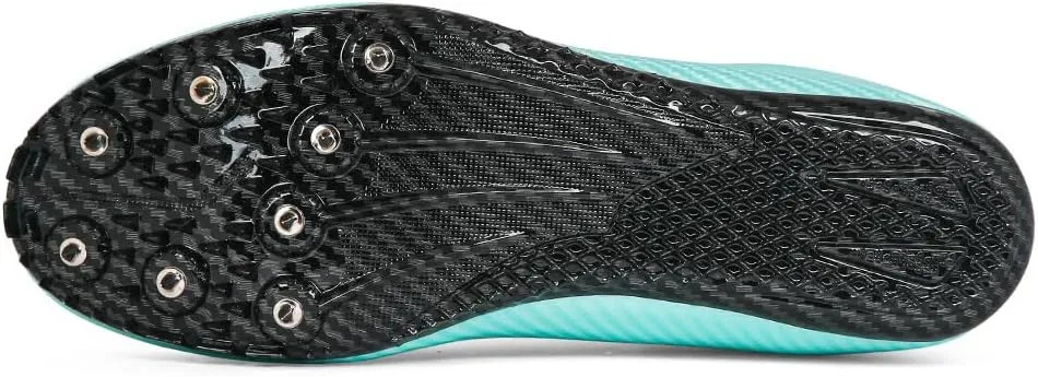 THESTRON Unisex Track Spikes Running Sprint Shoes Track & Field Shoes for Men Women Kids Cool Racing Running Sneakers
