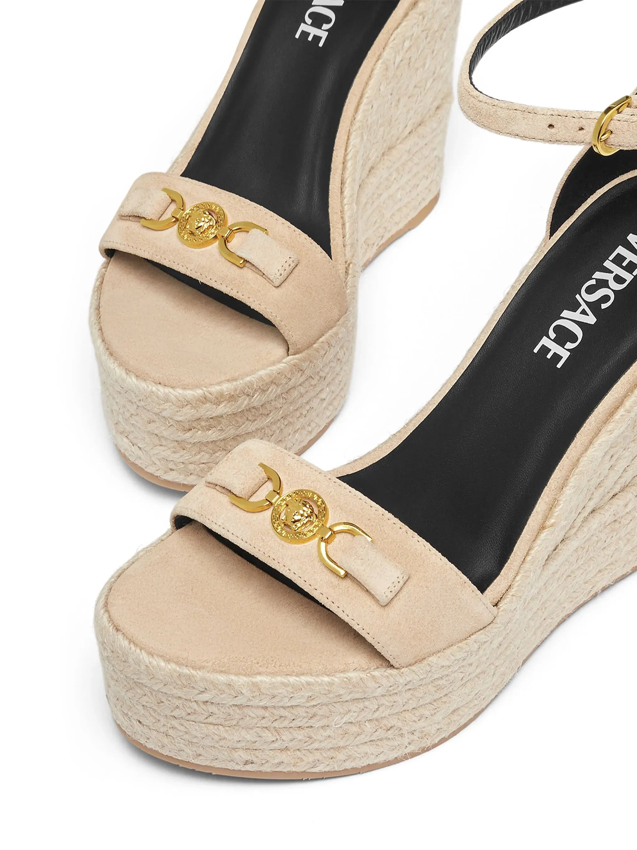 Timely delivery 120mm Final clearance wedge Medusa '95 sandals
