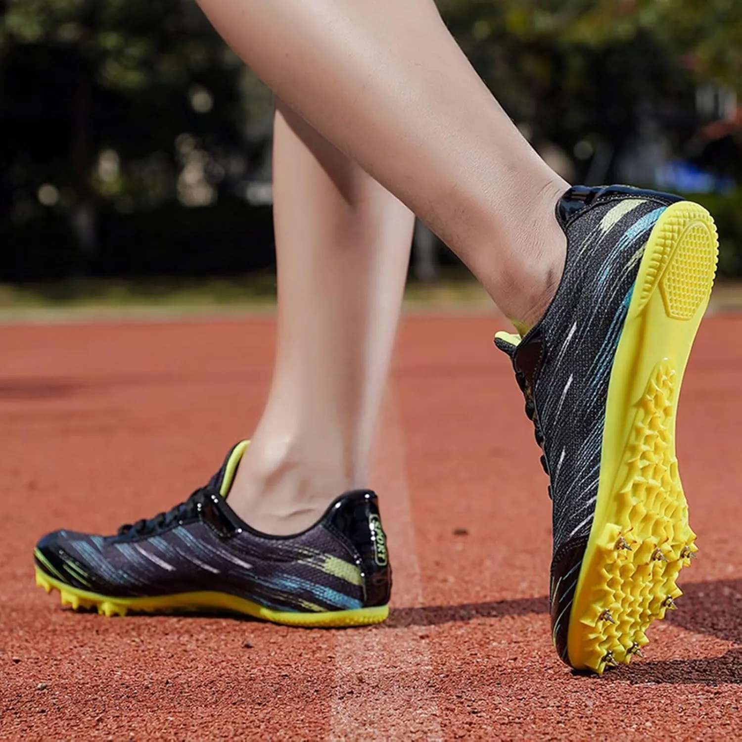 Track and Field Nail Shoes for Men Women Girls Boys Youth Professional Training Racing Running Shoes 8 Spikes Athletics Sprint Sneakers
