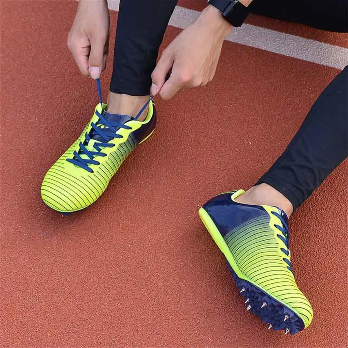 Track and Field Shoes for Men Women, Boys Girls Youth Spikes Jumping Sneakers Professional Running Racing Sprint Athletic Shoes