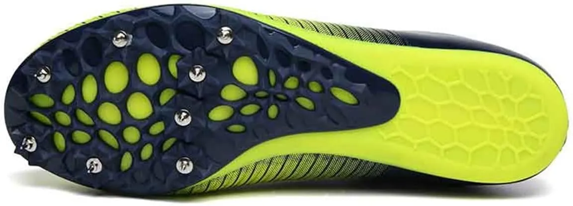 Track and Field Shoes for Men Women, Boys Girls Youth Spikes Jumping Sneakers Professional Running Racing Sprint Athletic Shoes