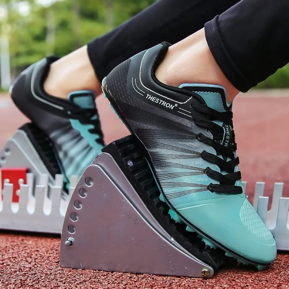 Track and Field Shoes Men Women Kids Spikes Sneakers Track Race Jumping Sneakers Girls Professional Running Nail Spikes Shoes Boys