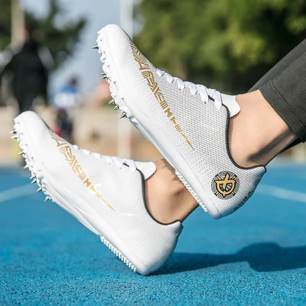 Track and Field Shoes Men Women Kids Spikes Sneakers Track Race Jumping Sneakers Professional Running Nail Shoes Boys