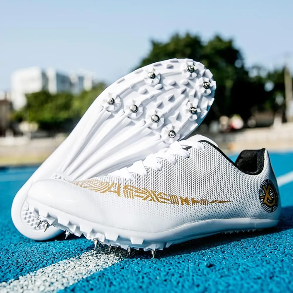 Track and Field Shoes Men Women Kids Spikes Sneakers Track Race Jumping Sneakers Professional Running Nail Shoes Boys