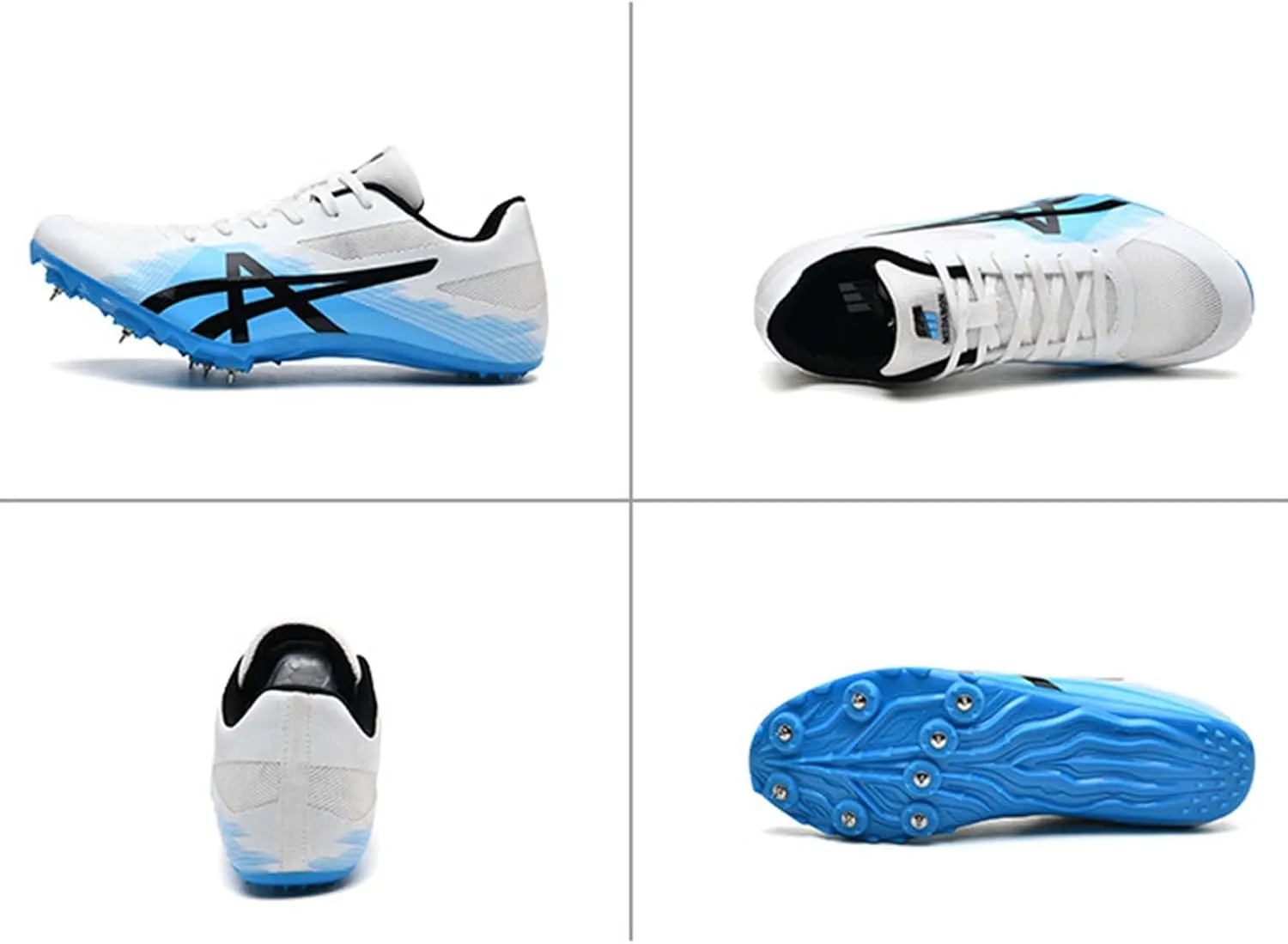 Track and Field Shoes Men Women Spikes Sneakers for Running Race Jumping Sprint Distance Running