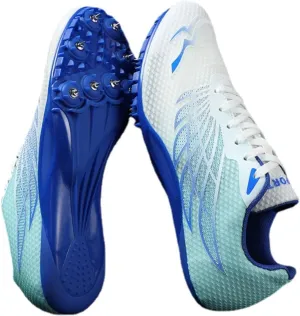 Track and Field Spikes Shoes Athletic Running Sneakers for Men Women Boys Girls - Ideal for Sprint Race Jumping Training with Nail Spikes