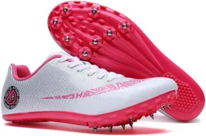 Track Spikes Shoes Men Women Spike Track Shoe Youth Track and Field Throwing Surname Shuo High Jump Running Sprint Racing Running Lightweight Breathable