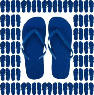 Trail maker 50 Pairs Bulk Wedding Flip Flops for Men Waterproof Wholesale Flip Flops for Men in Bulk for Wedding Guests, Bnb Guests, Hotels, and Charity Donation