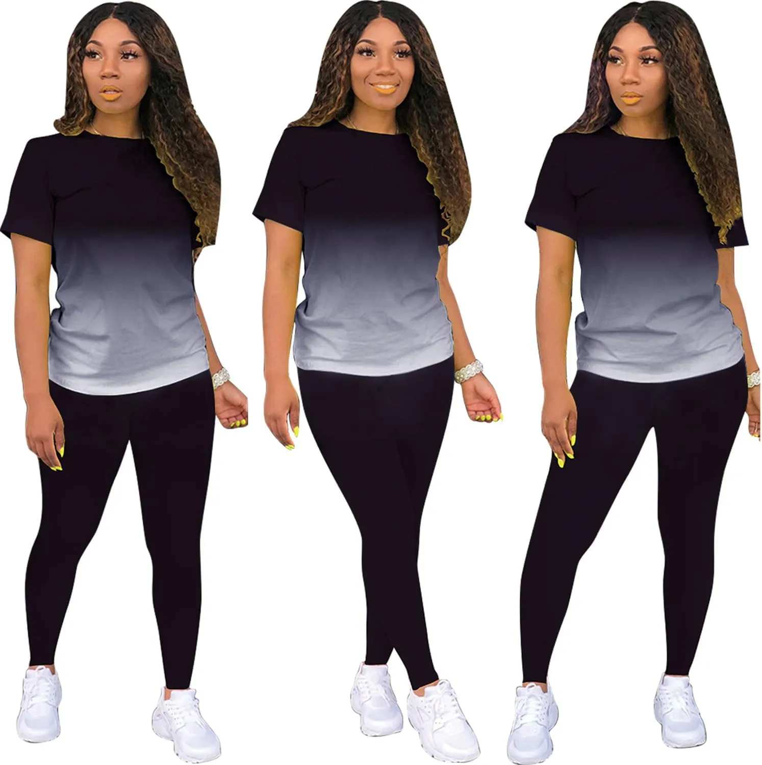 Two Piece Outfits for Women Pants Set Sweatsuit Jogger Sets 2 Piece Outfits Track Suits Lounge Set Long Sleeve