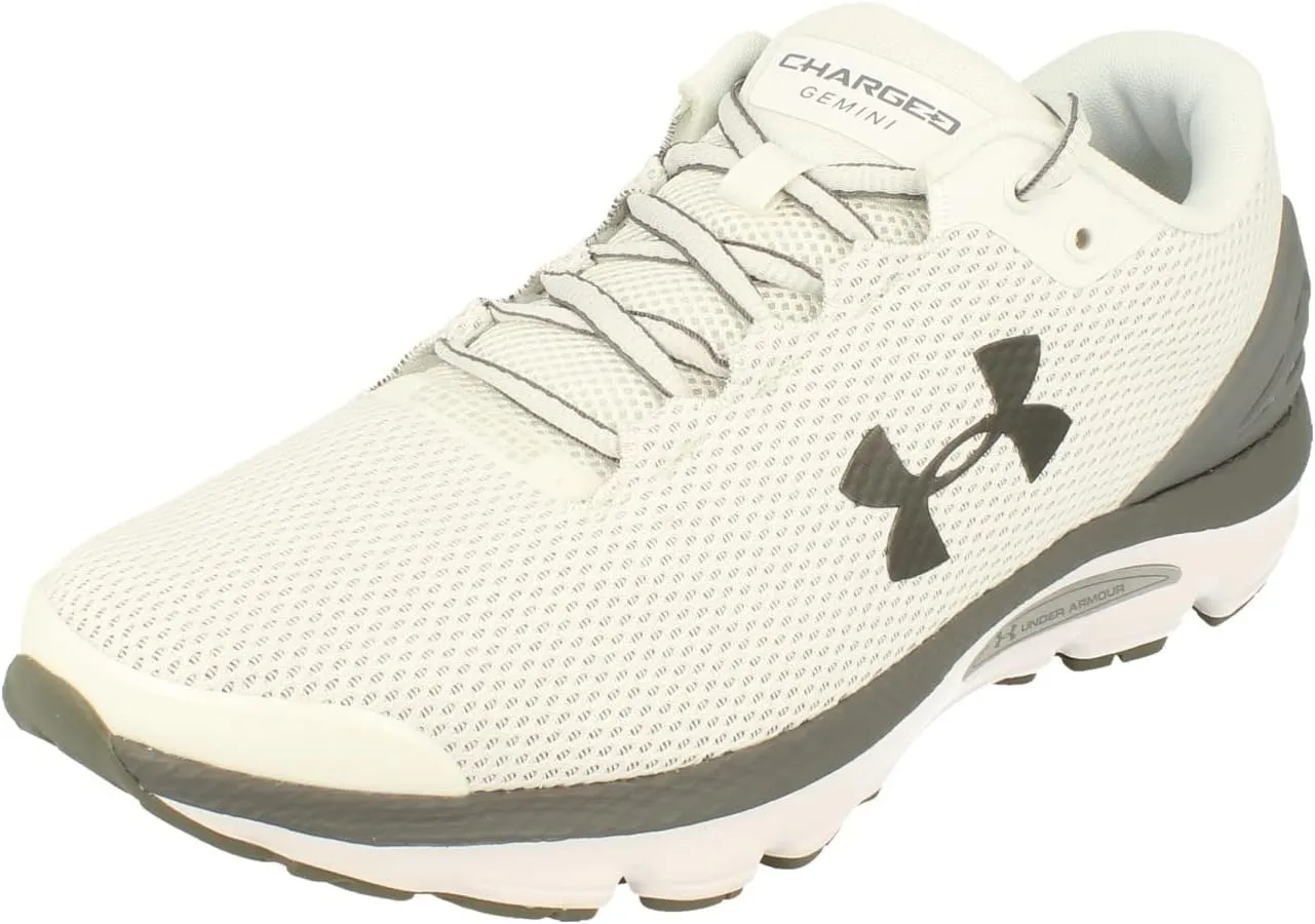 Under Armour Charged Gemini 2020 Mens Running Trainers 3023276 Sneakers Shoes (UK 7.5 US 8.5 EU 42, White 100)