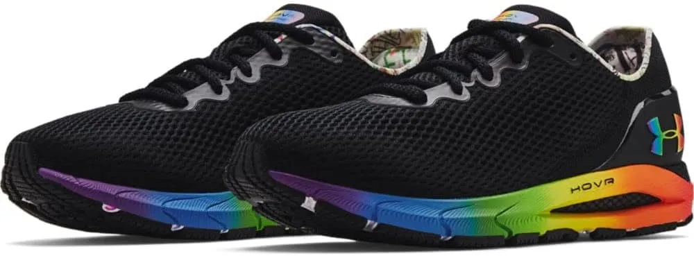 Under Armour Womens HOVR Sonic 4 Pride Running Trainers 3024391 Sneakers Shoes