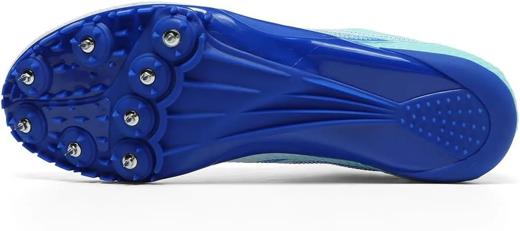 Unisex Track and Field Shoes Spikes Track Race Jumping Sneakers Professional Sprint Running Shoes for Men Women Kids Boys Girls