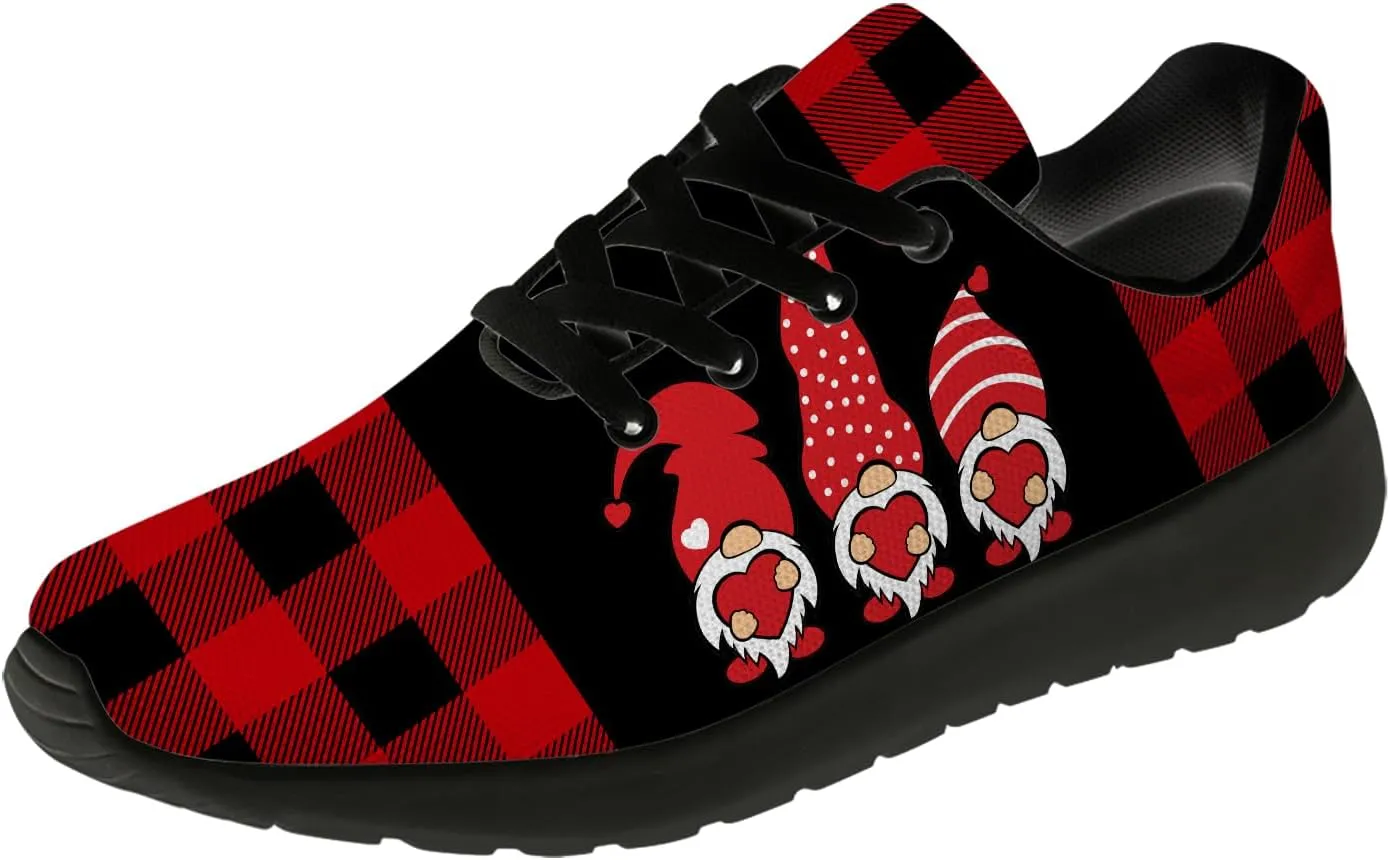 Valentines Day Shoes for Women Running Shoes Valentine Sneakers Tennis Shoes Gifts for Women Men Wife Girlfriend